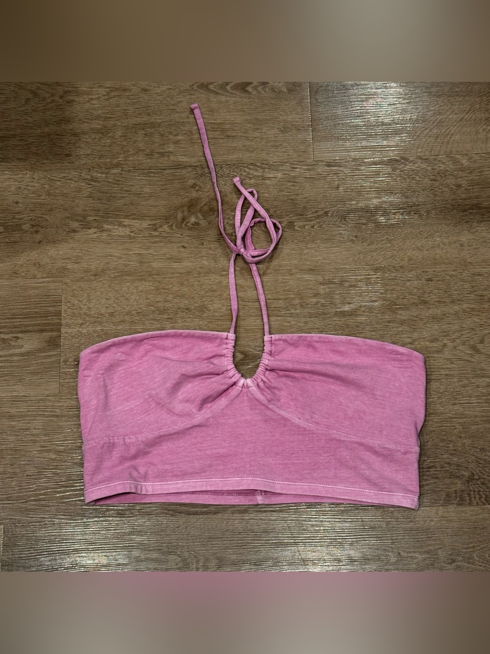 Aeropostale Pink Halter Bandeau Camisole
